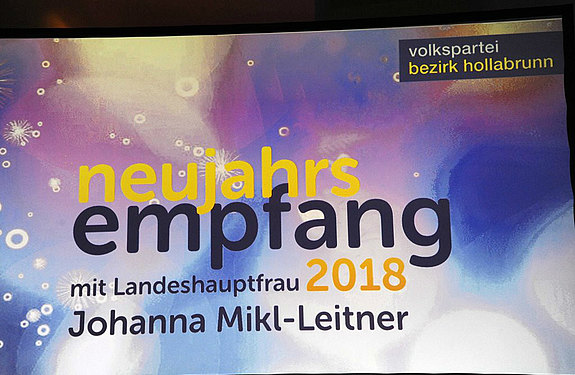 Neujahrsempfang 2018 mit LH Mikl-Leitner in Retz
